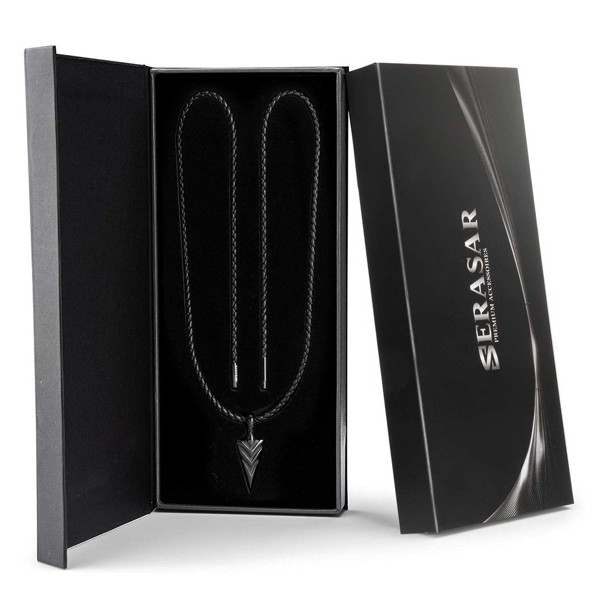 Leren ketting "Pijl"