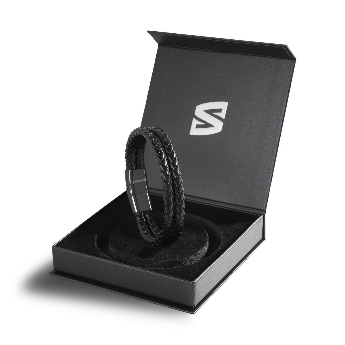 Leren armband "Dubbel"