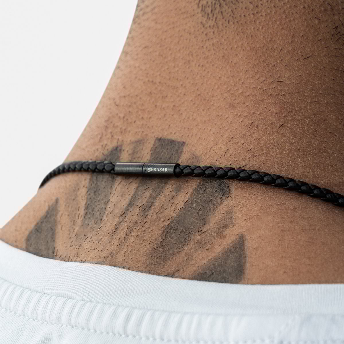 Leren ketting "Solid"