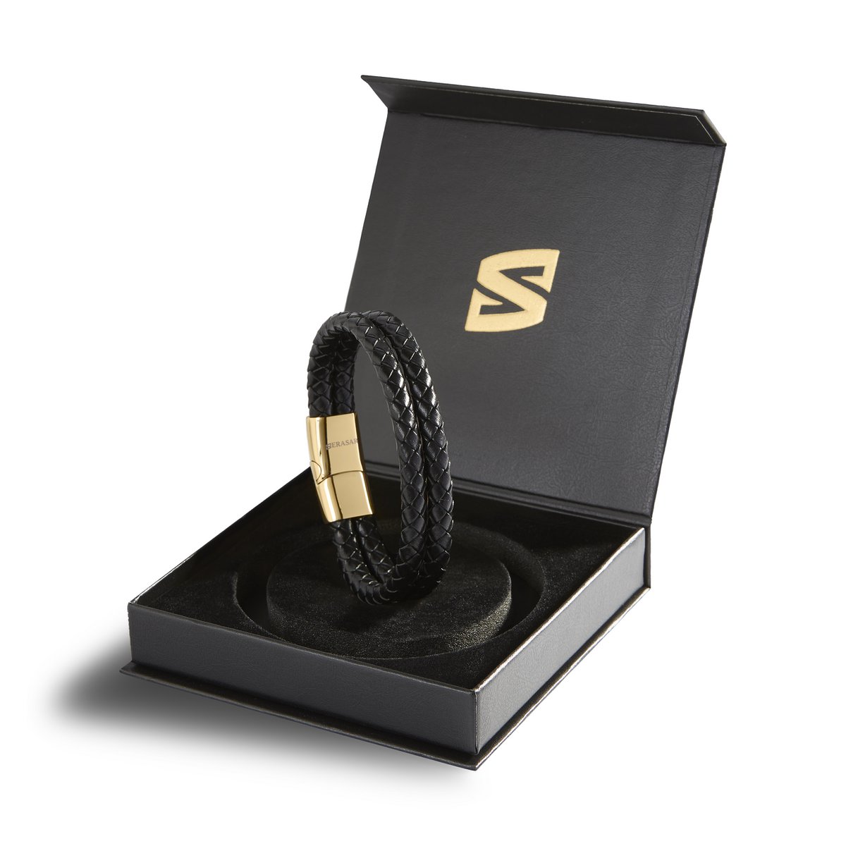 Leren armband "Dubbel"
