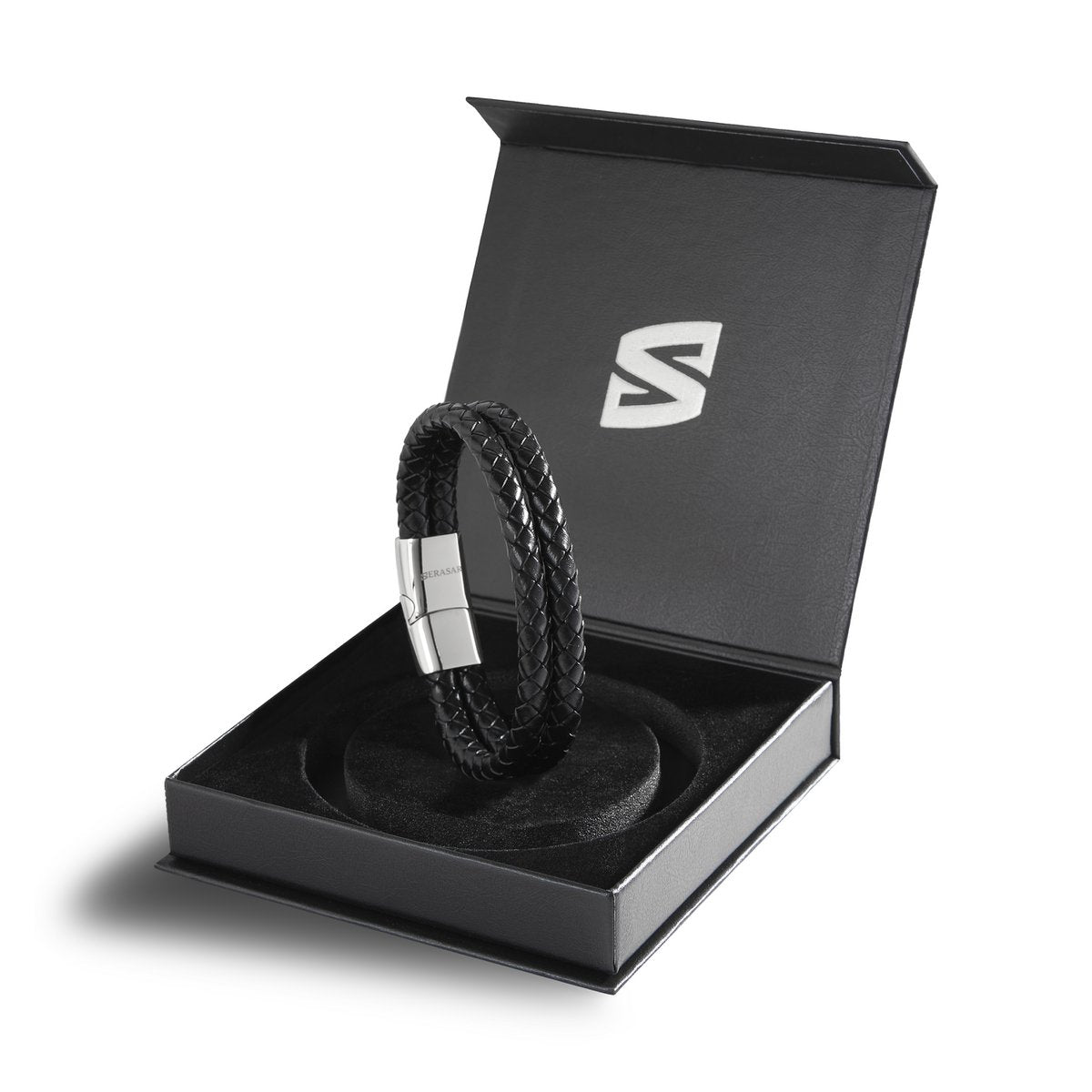 Leren armband "Dubbel"