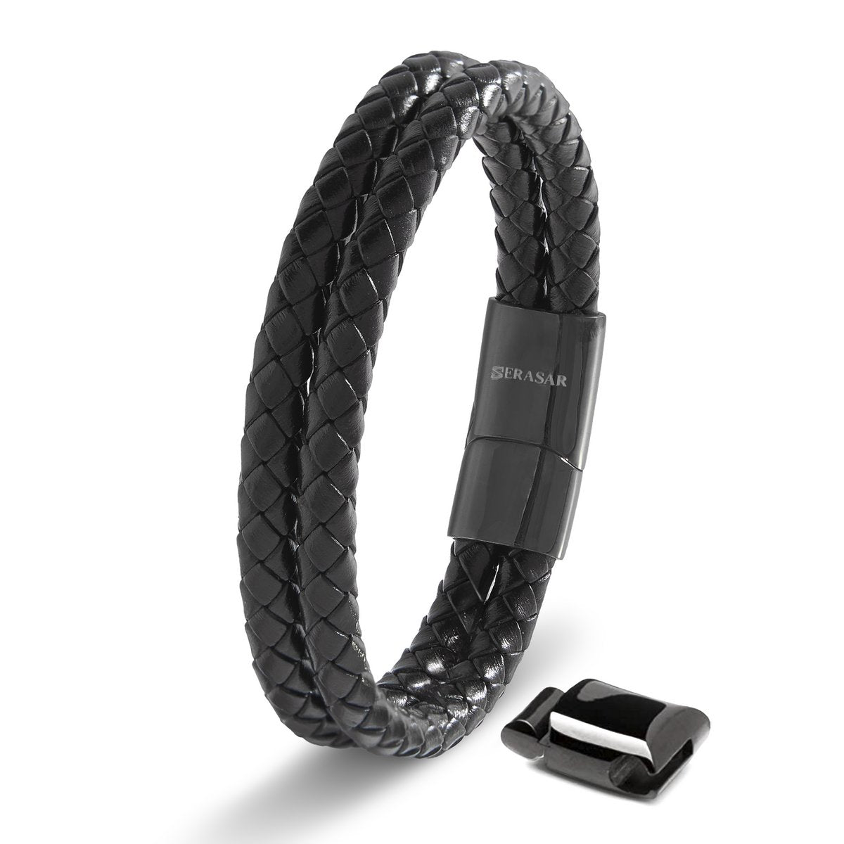 Leren armband "Dubbel"