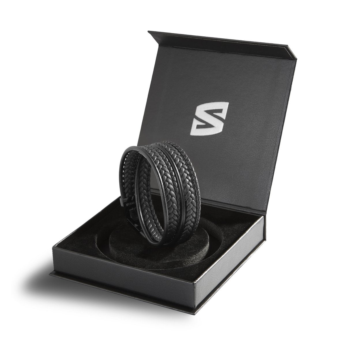 Leren armband "Wrap"