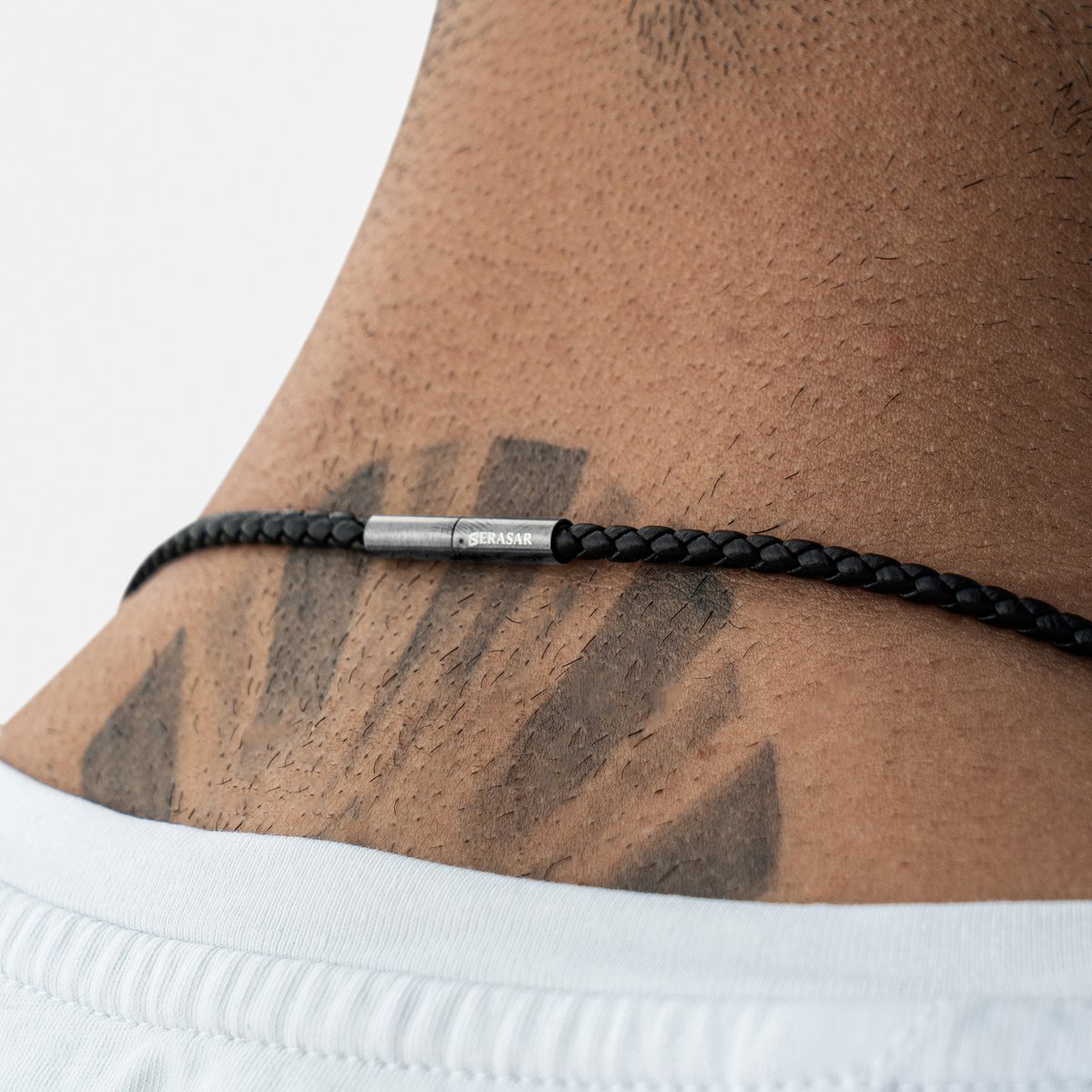 Leren ketting "Solid"