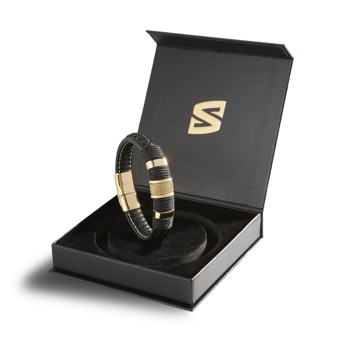 Lederarmband "Ring"