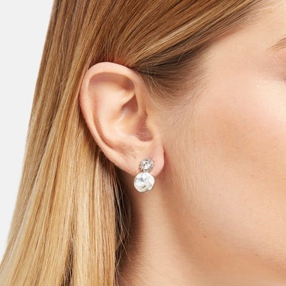 Ophelia Earpins Crystal - Rhodium