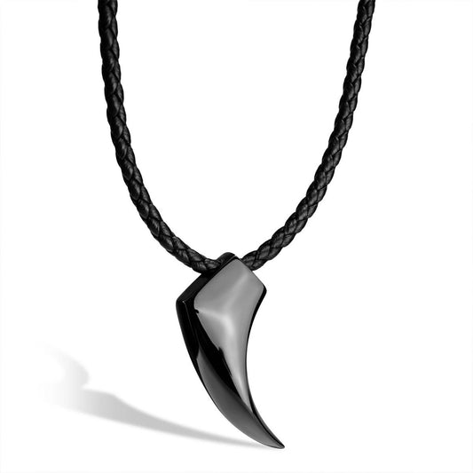 Leren ketting "Wolf"