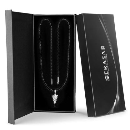 Leren ketting "Pijl"