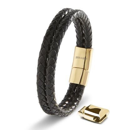 Leren armband "Dubbel"