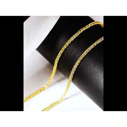 Unisex vossenstaartketting - 2,5 mm breed