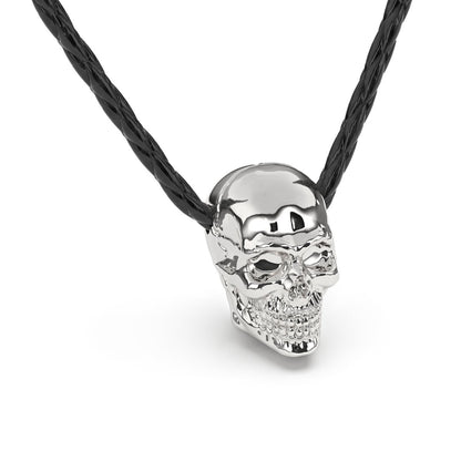Leren ketting "Schedel"