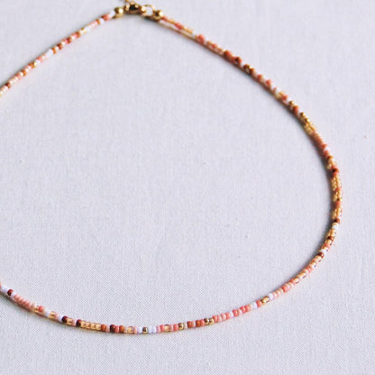 Kralen ketting mix naakt