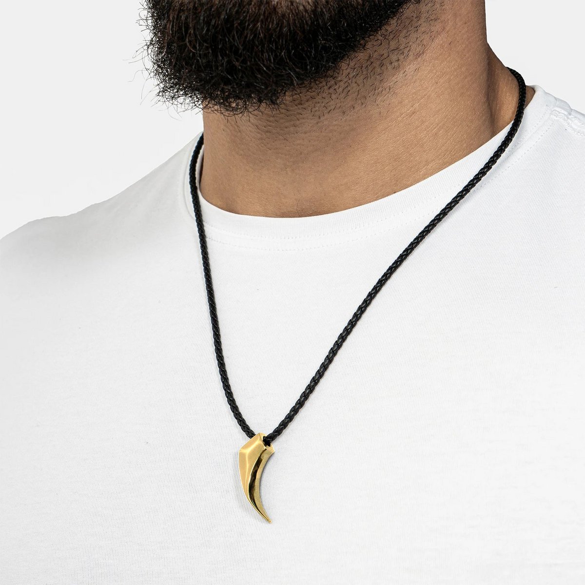 Leren ketting "Wolf"